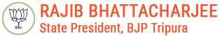 Rajib Bhattacharjee, State President, Bharatiya Janta Party, Tripura Pradesh